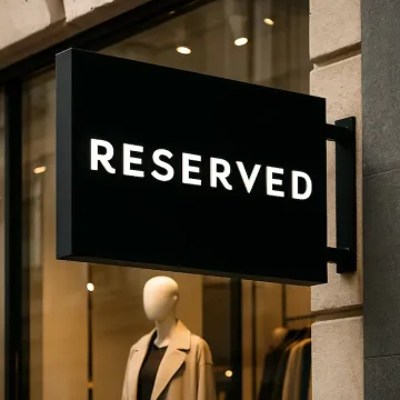 Reserved - nazwa firmy, która ubiera