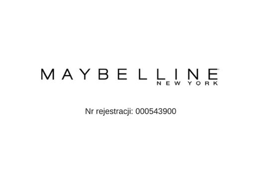 maybelline - zarejestrowany znak towarowy